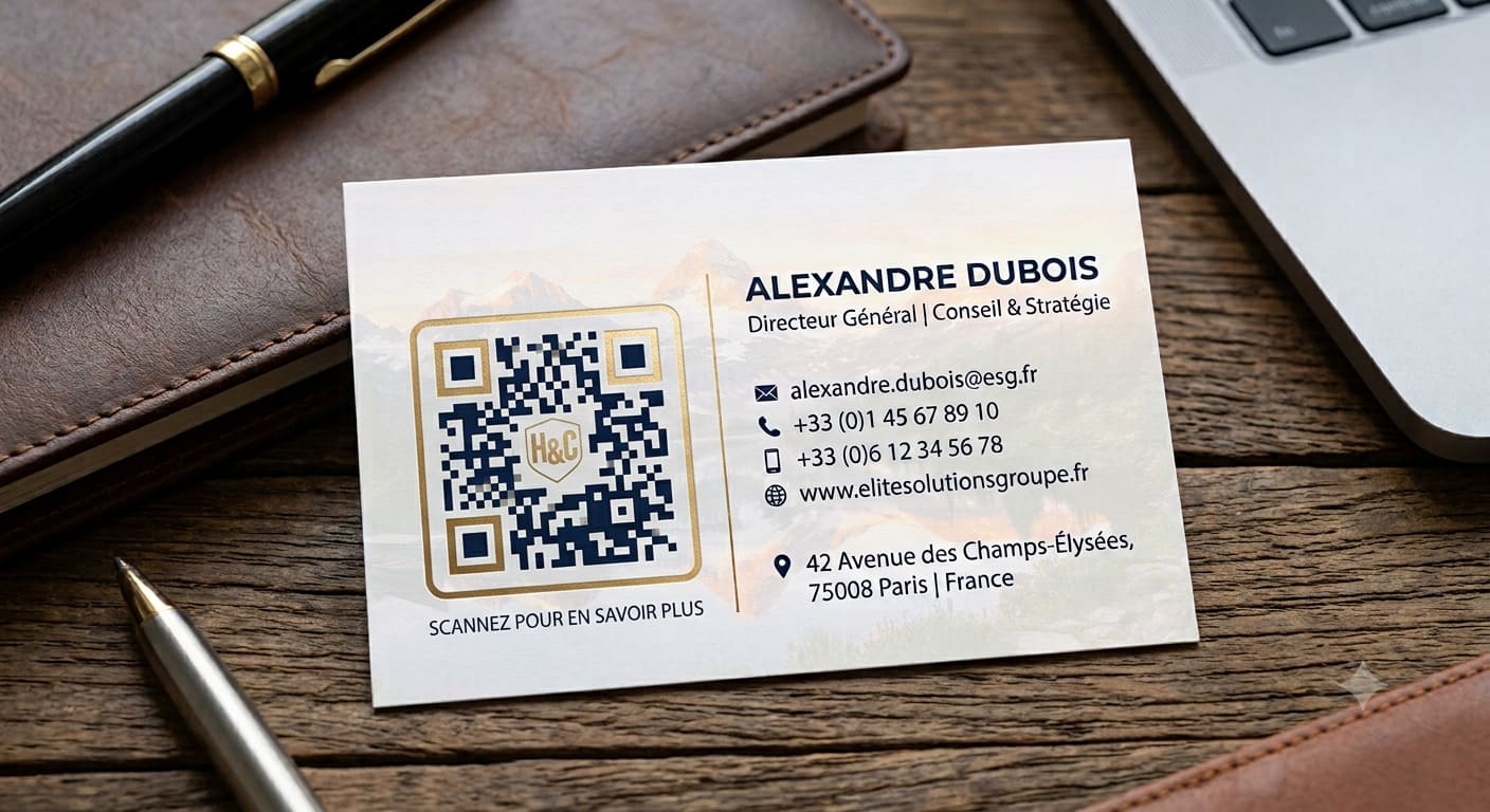 Carte de Visite avec QR Code 2026 — DoItQR