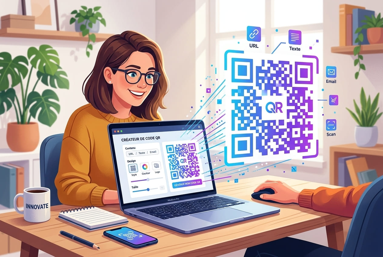 Générateur QR Code Gratuit 2026 — DoItQR