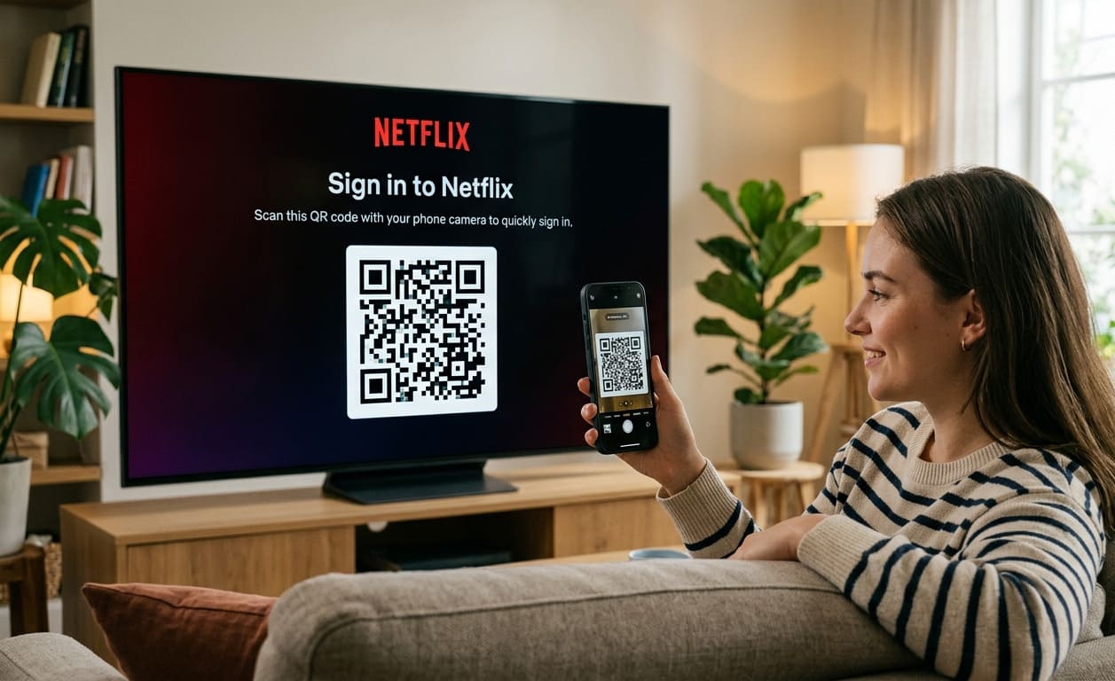 QR Code de Connexion Netflix — DoItQR