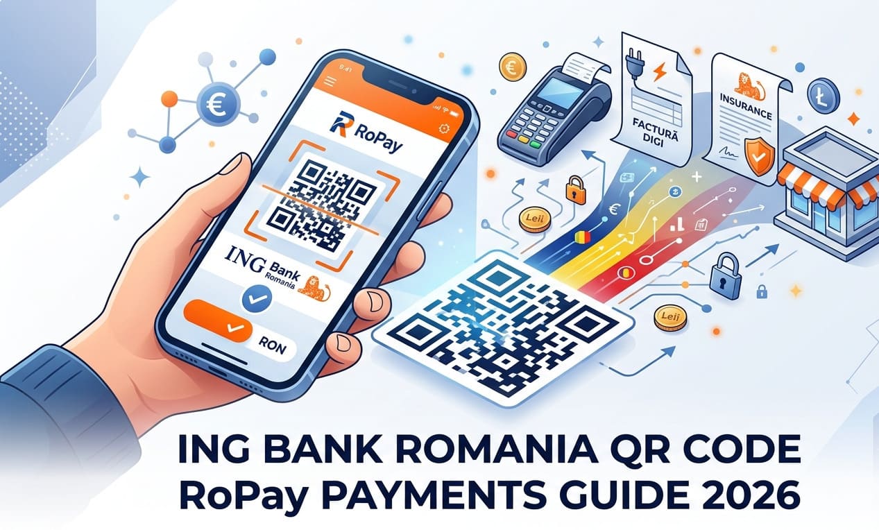 QR Code ING Bank Romania 2026 : Guide des Paiements RoPay — DoItQR
